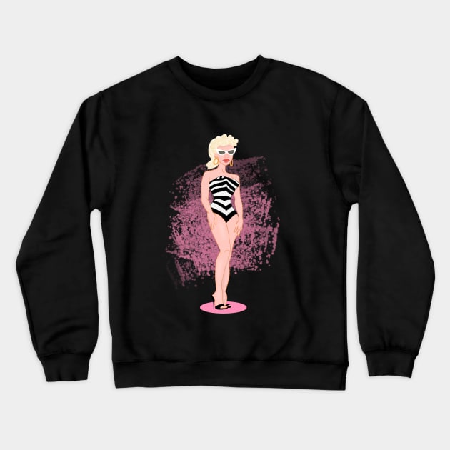 I'm a barbie girl in a barbie world Crewneck Sweatshirt by Le petit fennec